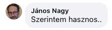 Facebook-hozzászólás a Macskabiblia olvasójától