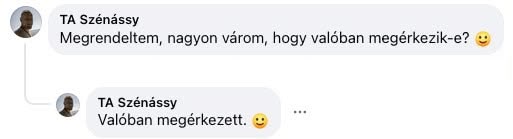 Facebook-hozzászólás a Macskabiblia olvasójától